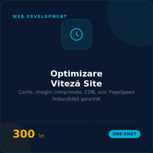Optimizare viteză site WordPress