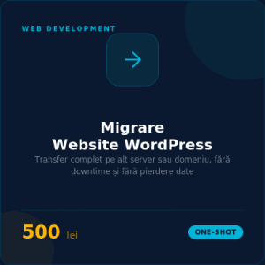 Migrare website WordPress