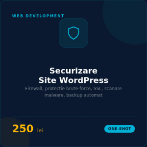 Securizare site WordPress